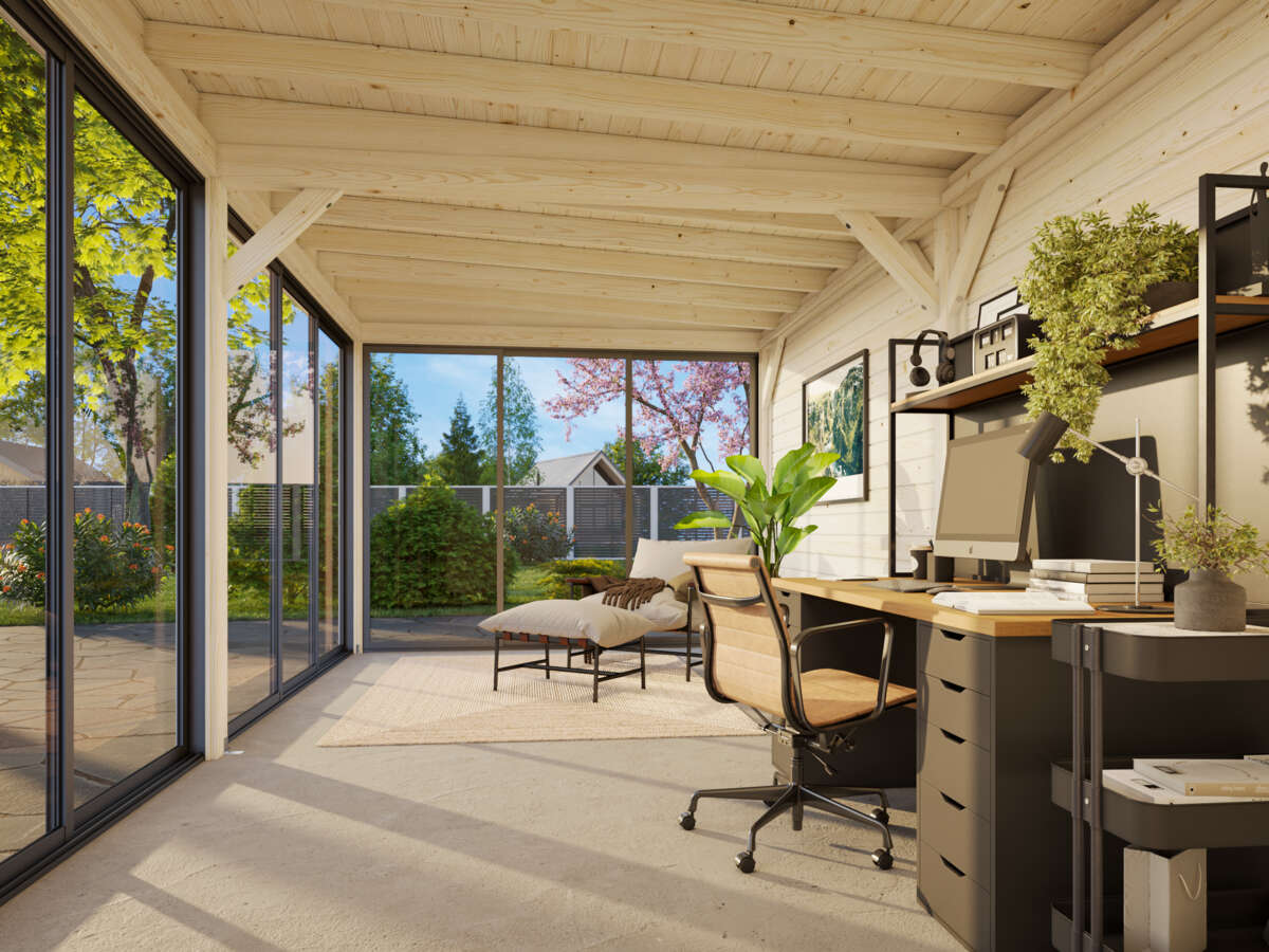 Palmako Lenna 402 hagestue 16.6 m²