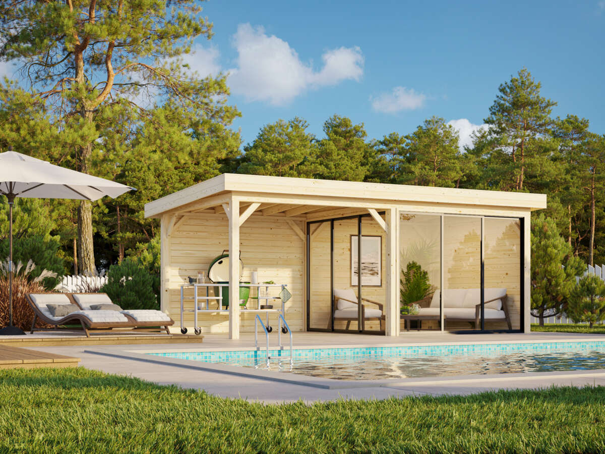 Palmako Lenna 405 hagestue 16.6 m²