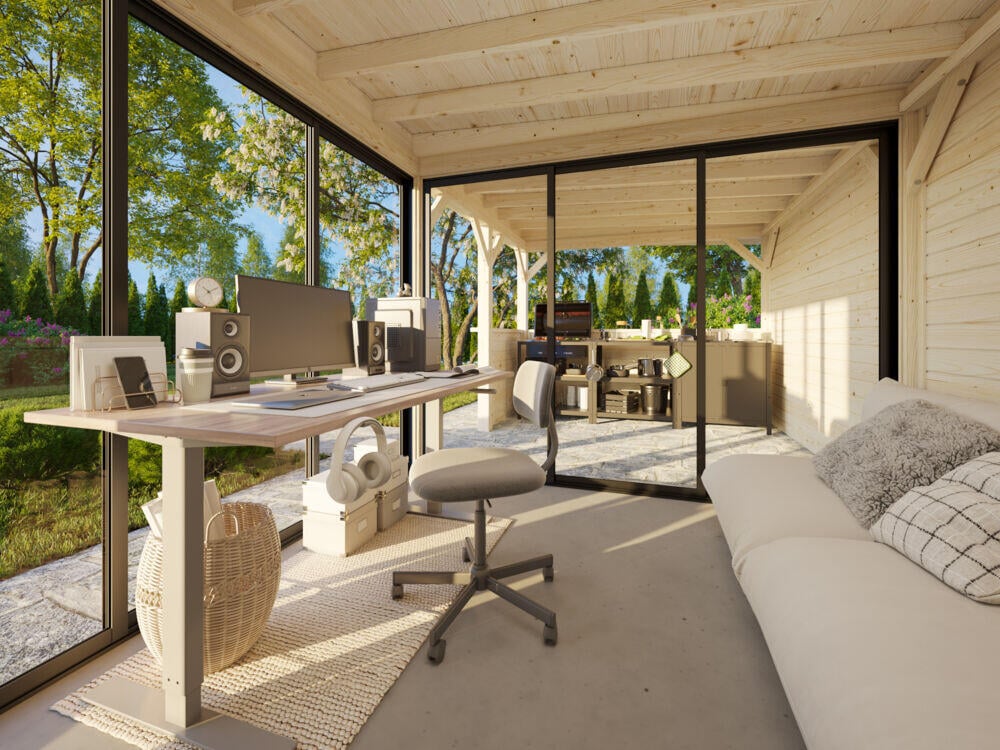 Palmako Lenna 407 hagestue 16.6 m²