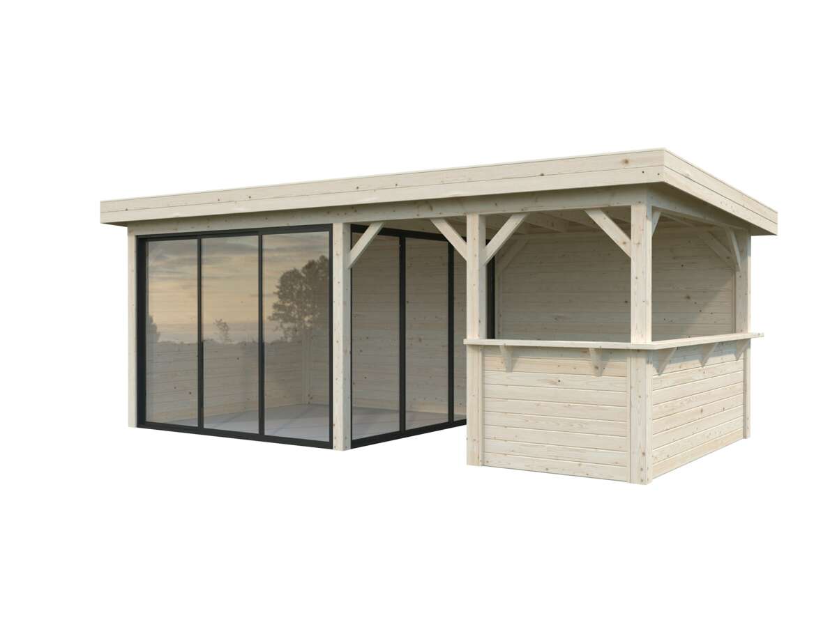 Palmako Lenna 407 hagestue 16.6 m²