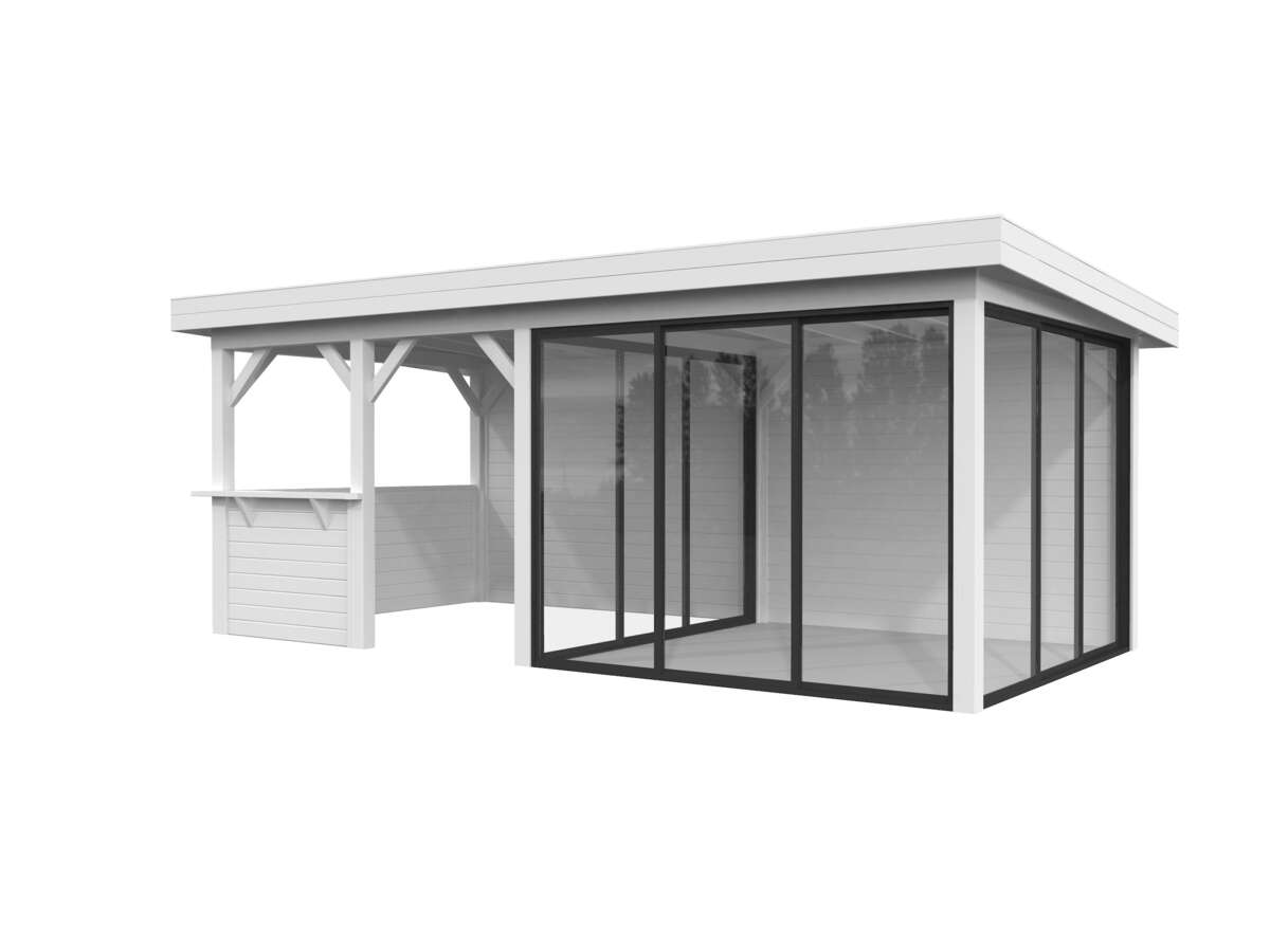 Palmako Lenna 408 hagestue 16.6 m²