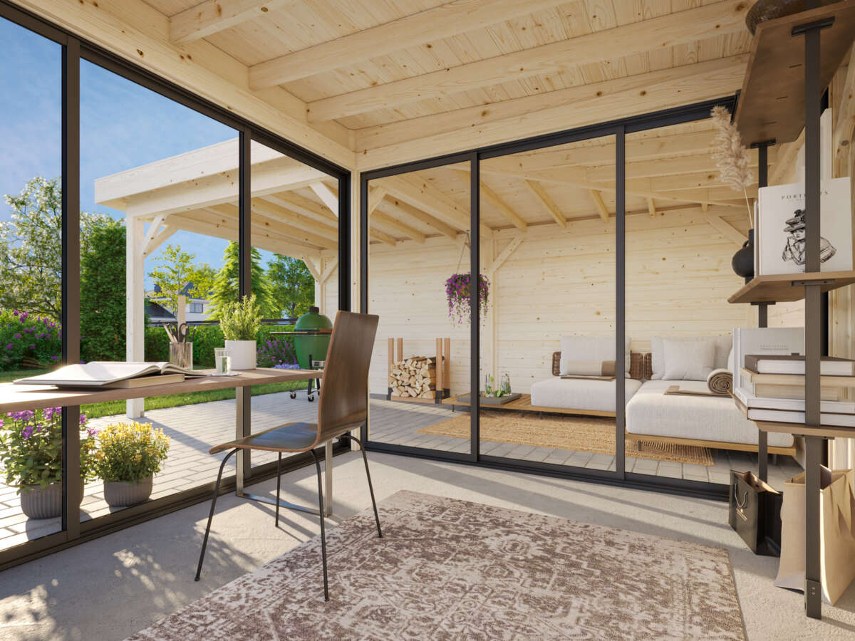 Palmako Lenna 412 hagestue 24.9 m²