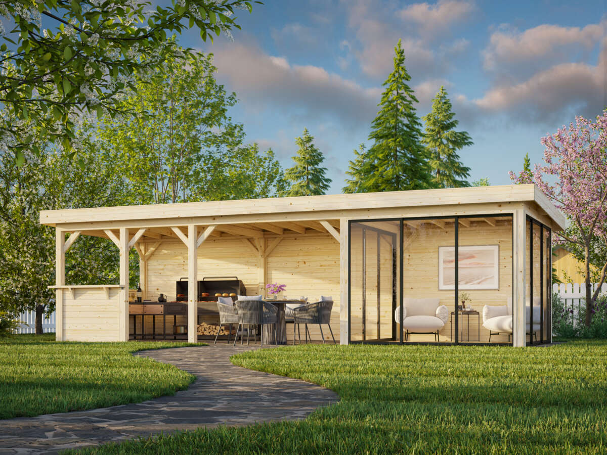 Palmako Lenna 416 hagestue 24.9 m²