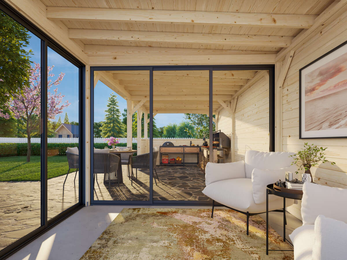 Palmako Lenna 416 hagestue 24.9 m²