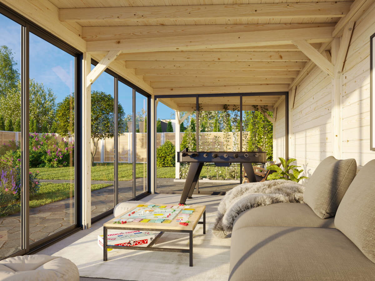 Palmako Lenna 418 hagestue 24.9 m²