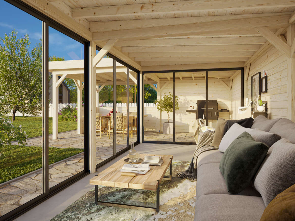 Palmako Lenna 420 hagestue 33.2 m²