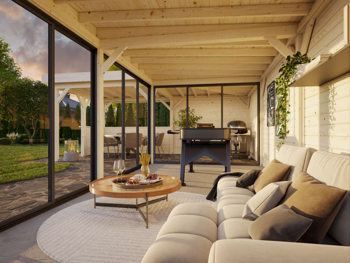 Palmako Lenna 421 hagestue 33.2 m²