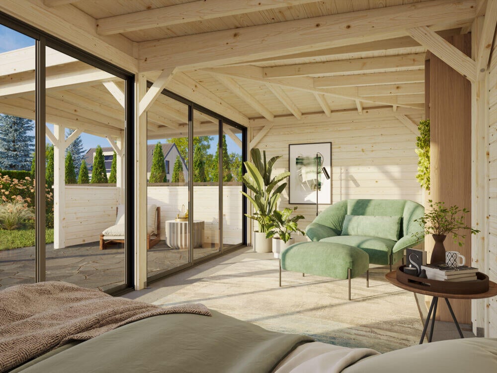 Palmako Lenna 422 hagestue 33.2 m²