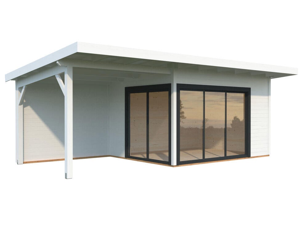 Palmako Andrea Slide Plus hagestue 11.2+7,9 m²