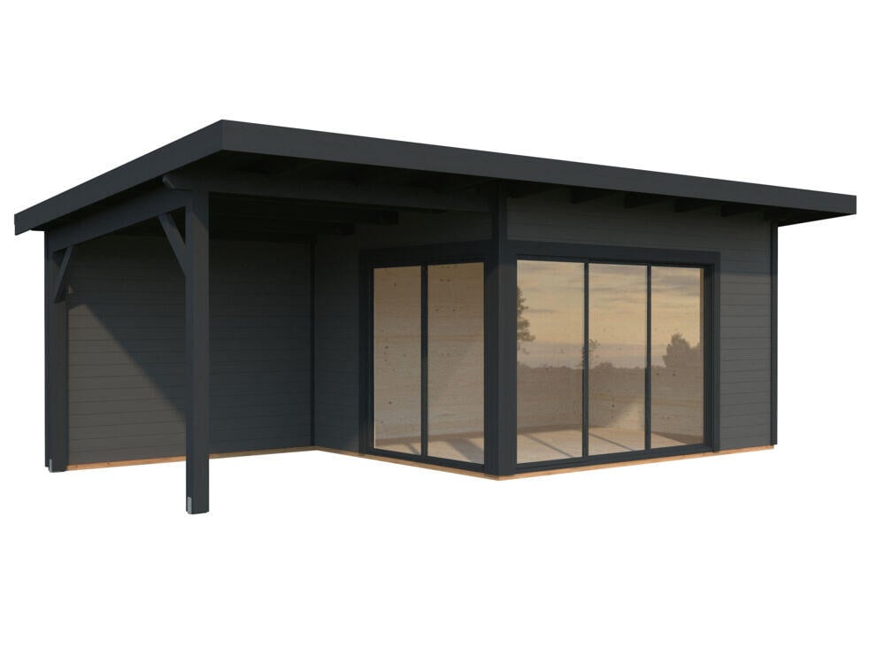 Palmako Andrea Slide Plus hagestue 11.2+7,9 m²