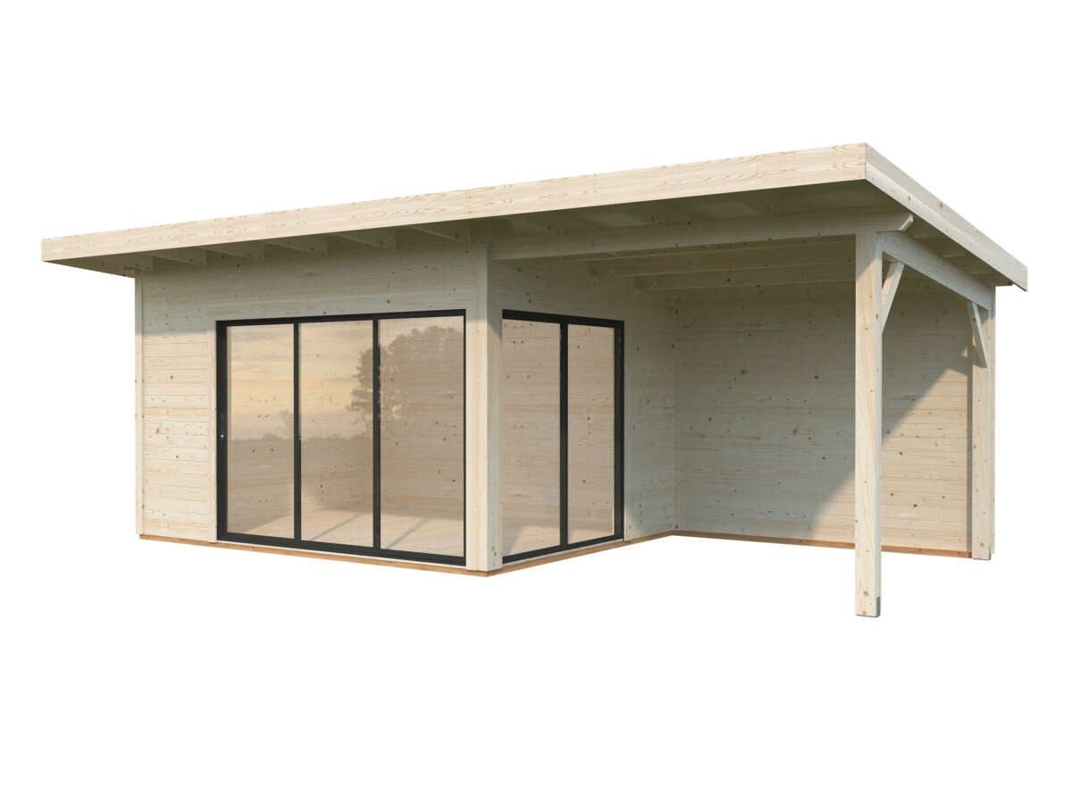 Palmako Andrea Slide Plus hagestue 11.2+7,9 m²