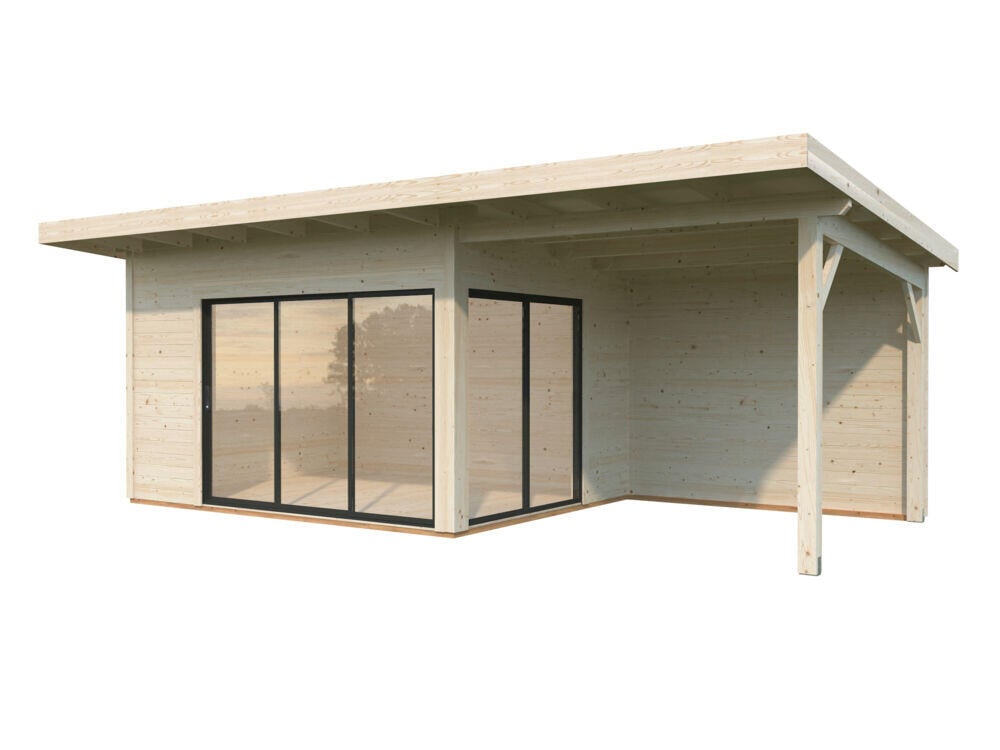 Palmako Andrea Slide Plus hagestue 11.2+7,9 m²