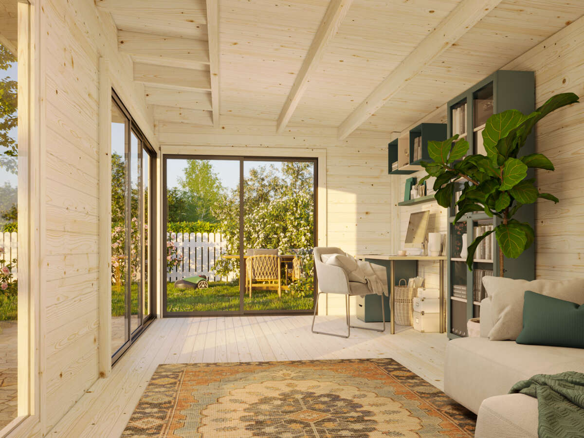 Palmako Andrea Slide hagestue 17.1 m²