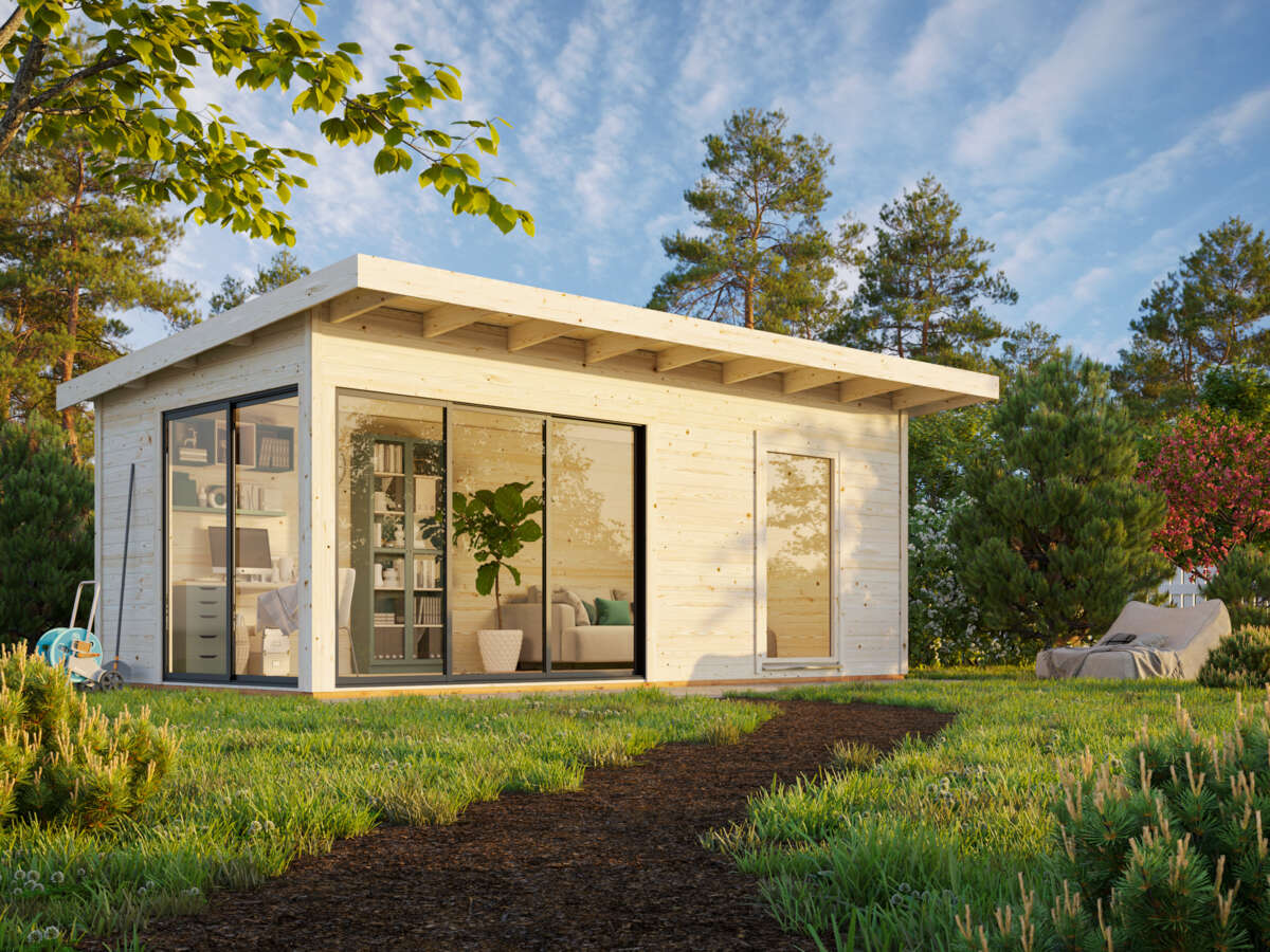 Palmako Andrea Slide Plus hagestue 17.1 m²