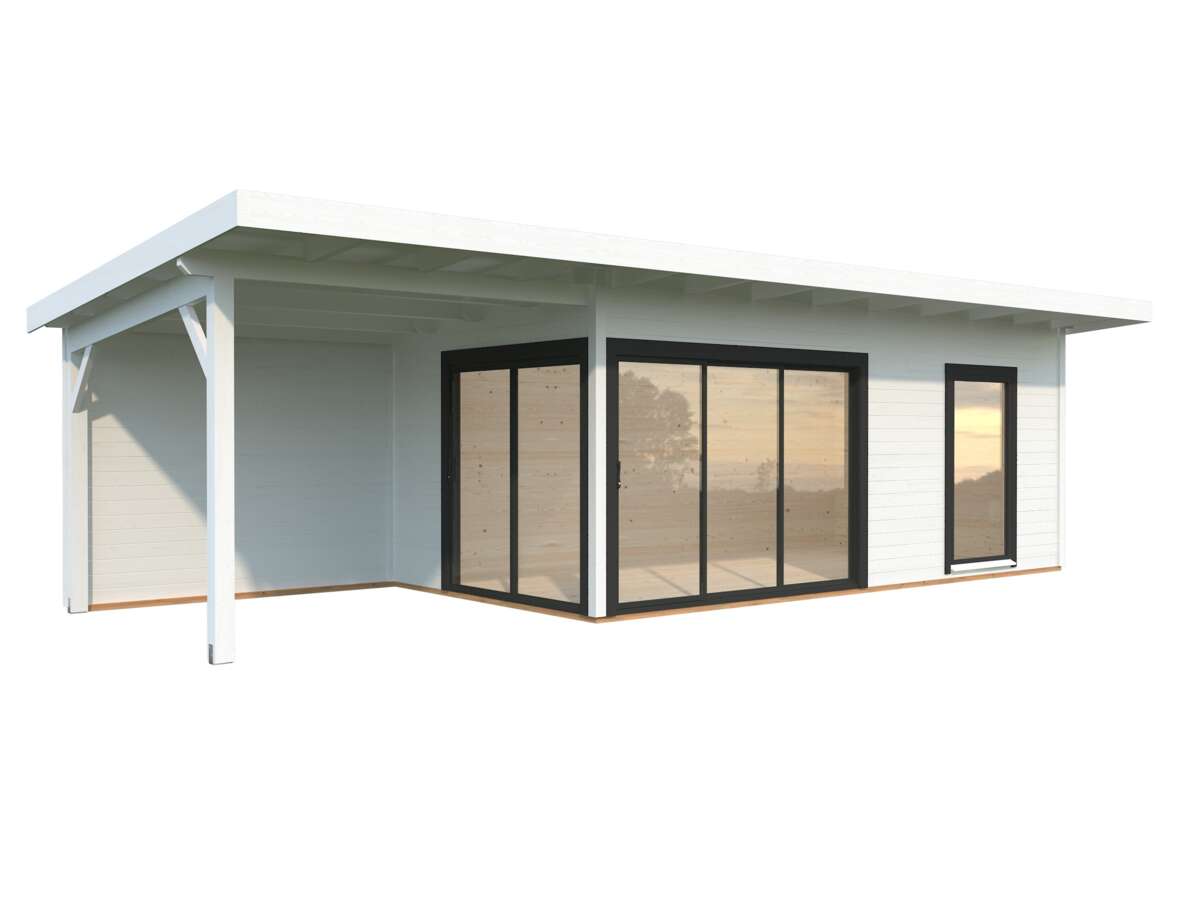 Palmako Andrea Slide Plus hagestue 17.1+7,9 m²