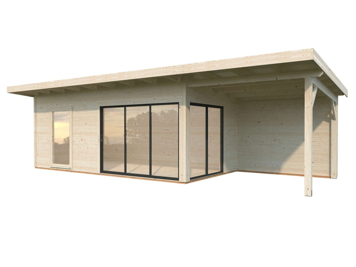 Palmako Andrea Slide Plus hagestue 17.1+7,9 m²