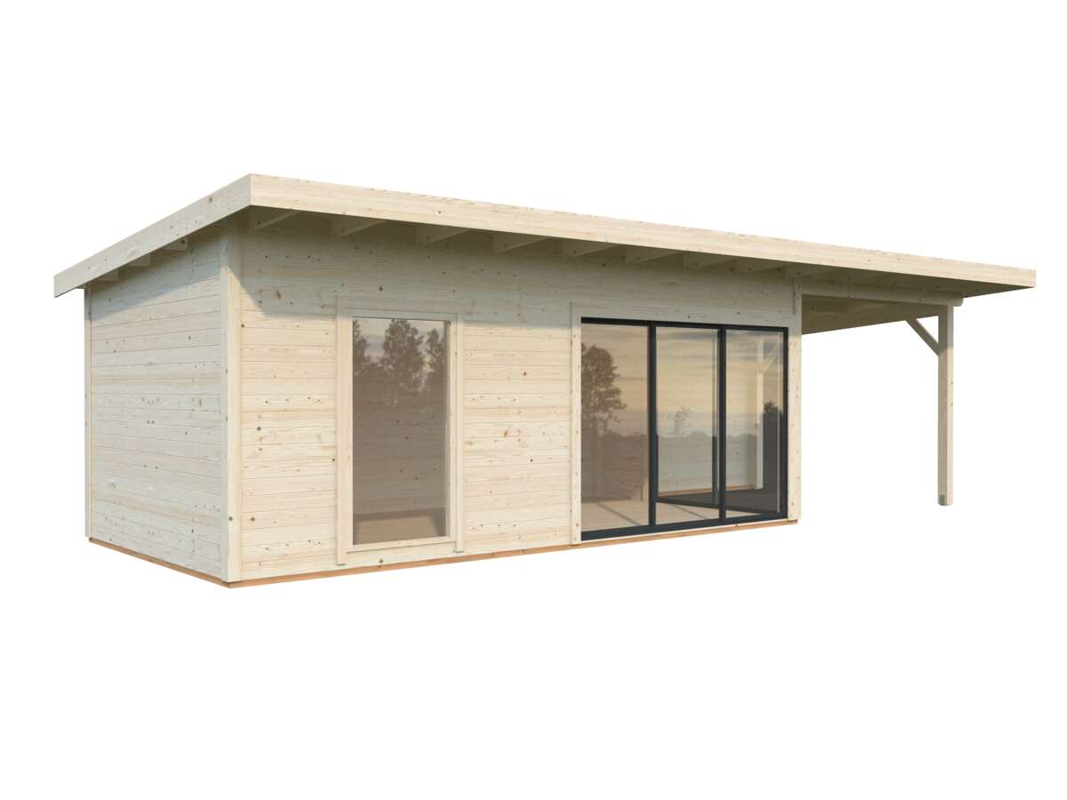 Palmako Andrea Slide Plus hagestue 17.1+7,9 m²