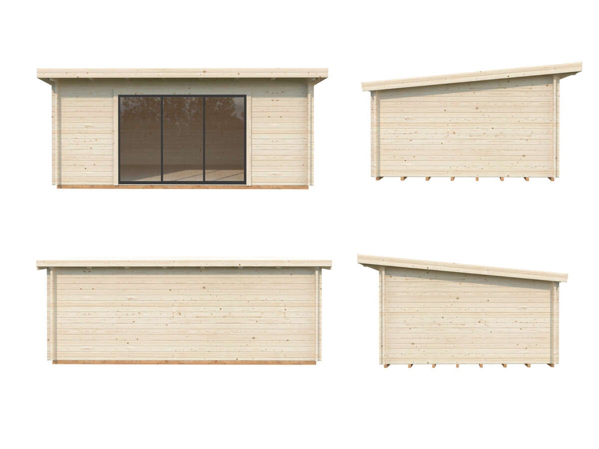 Palmako Lea Slide Hagestue 19.4 m²