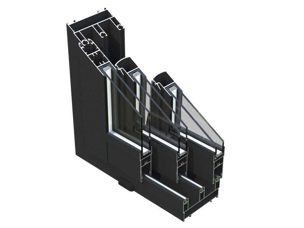 Palmako Lea Slide Plus hagestue 19.4 m²