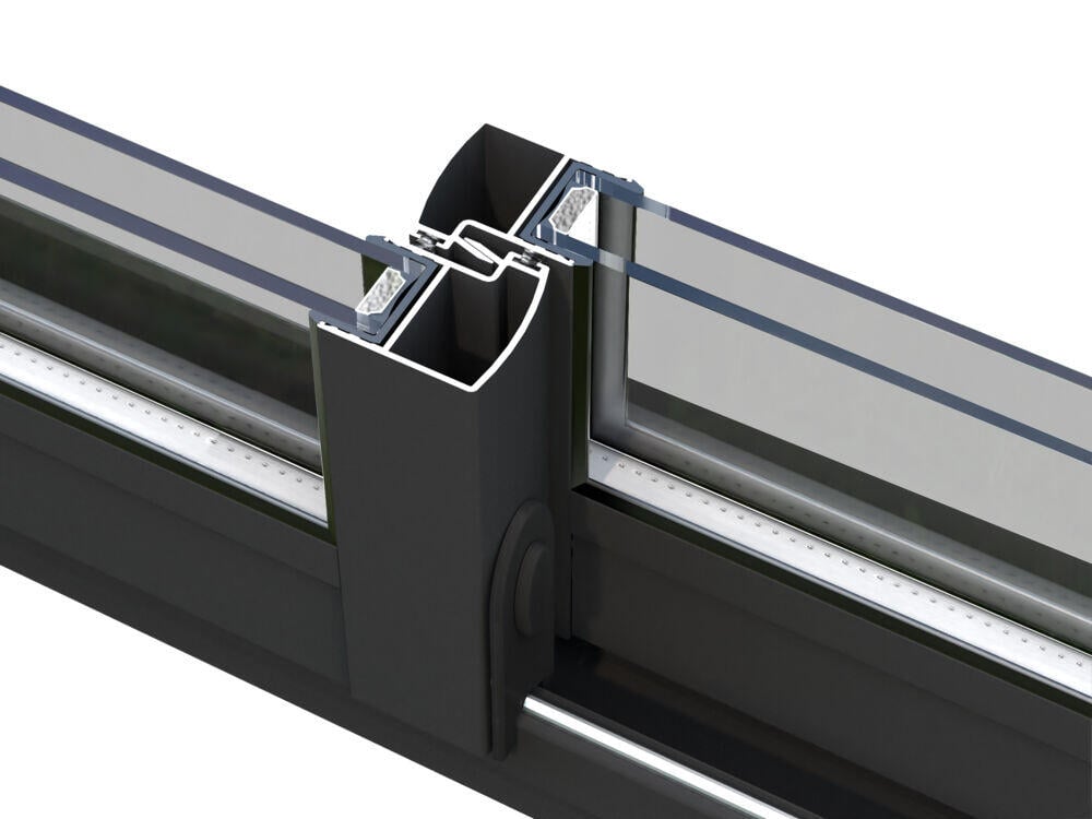 Palmako Lea Slide Plus hagestue 19.4 m²