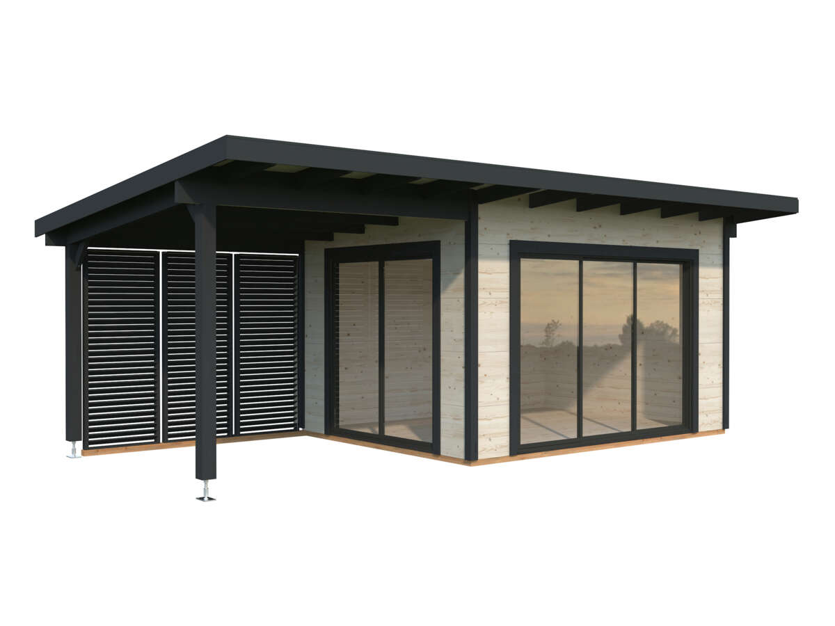 Palmako Grace Slide Plus hagestue 11.2+8.2 m²