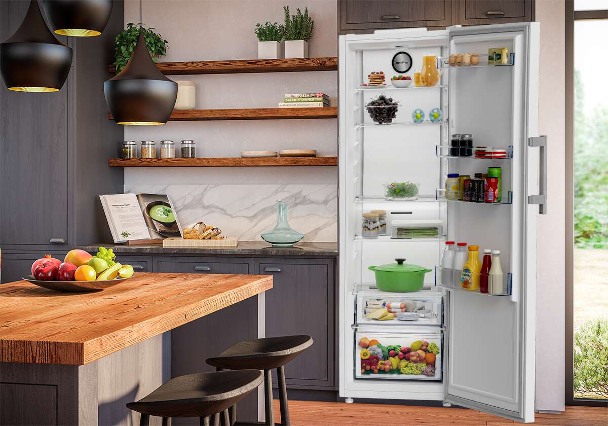 beko B1RMLNE444W1 kjøleskap