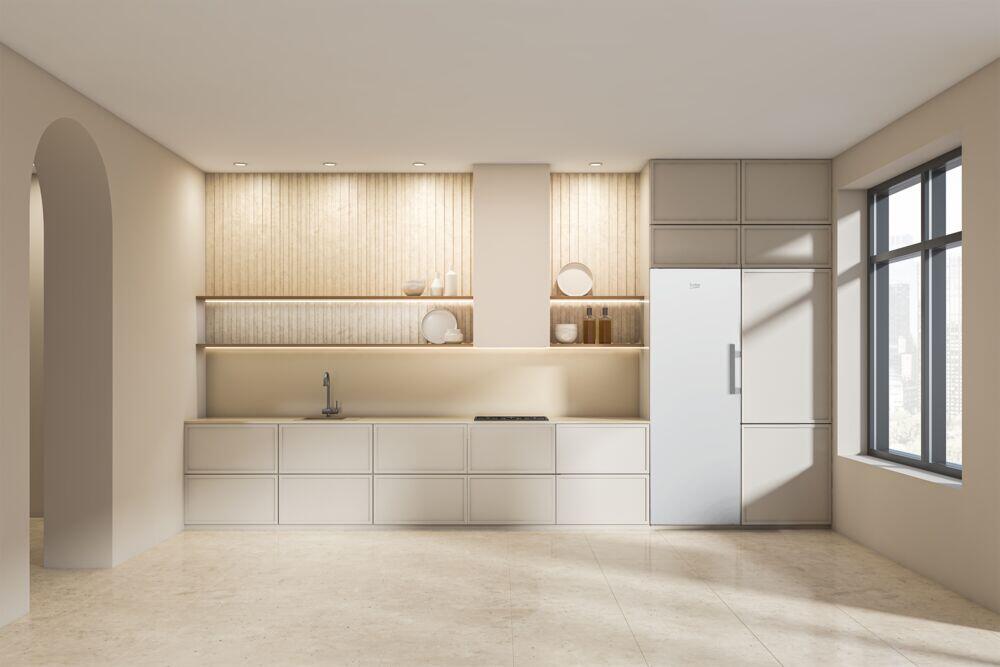 beko B1RMFNE314W1 fryseskap