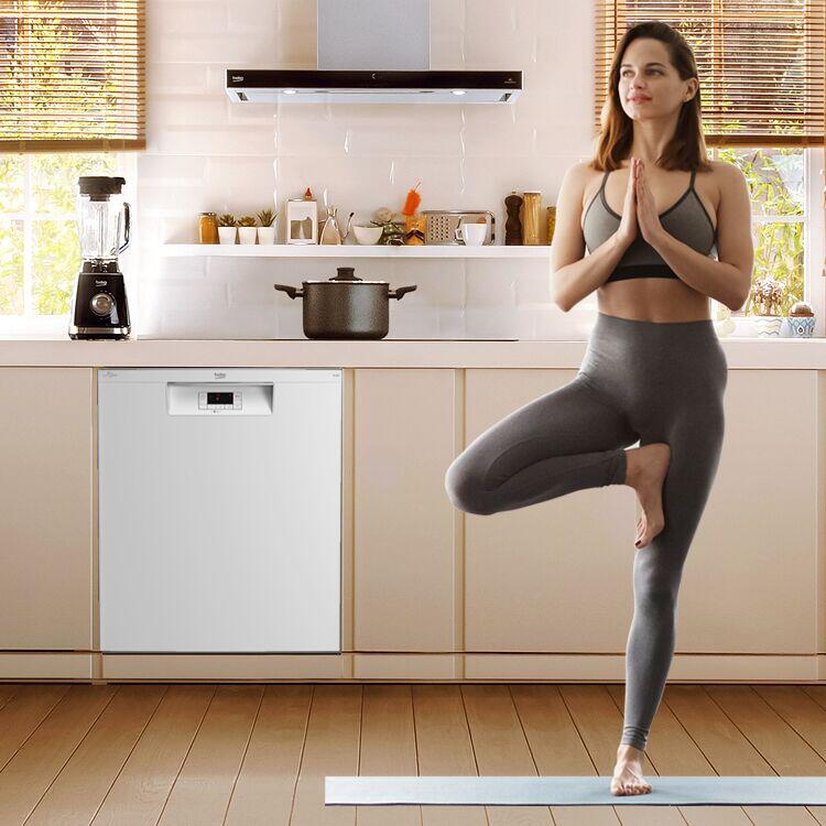 beko BDUN1E420W oppvaskmaskin