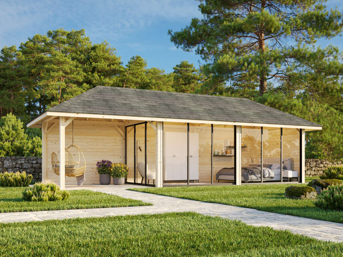 Palmako Bianca 217 hagestue 24,9 m²
