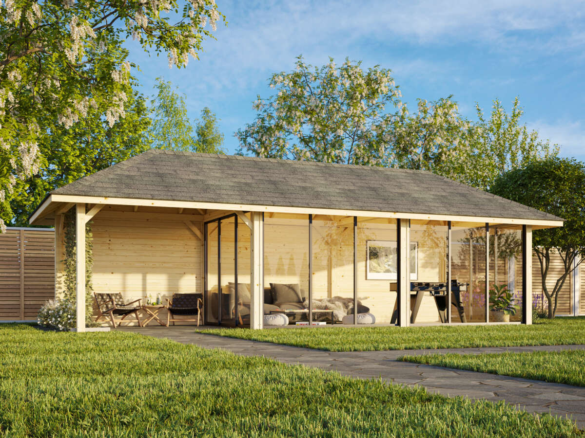 Palmako Bianca 218 hagestue 24,9 m²