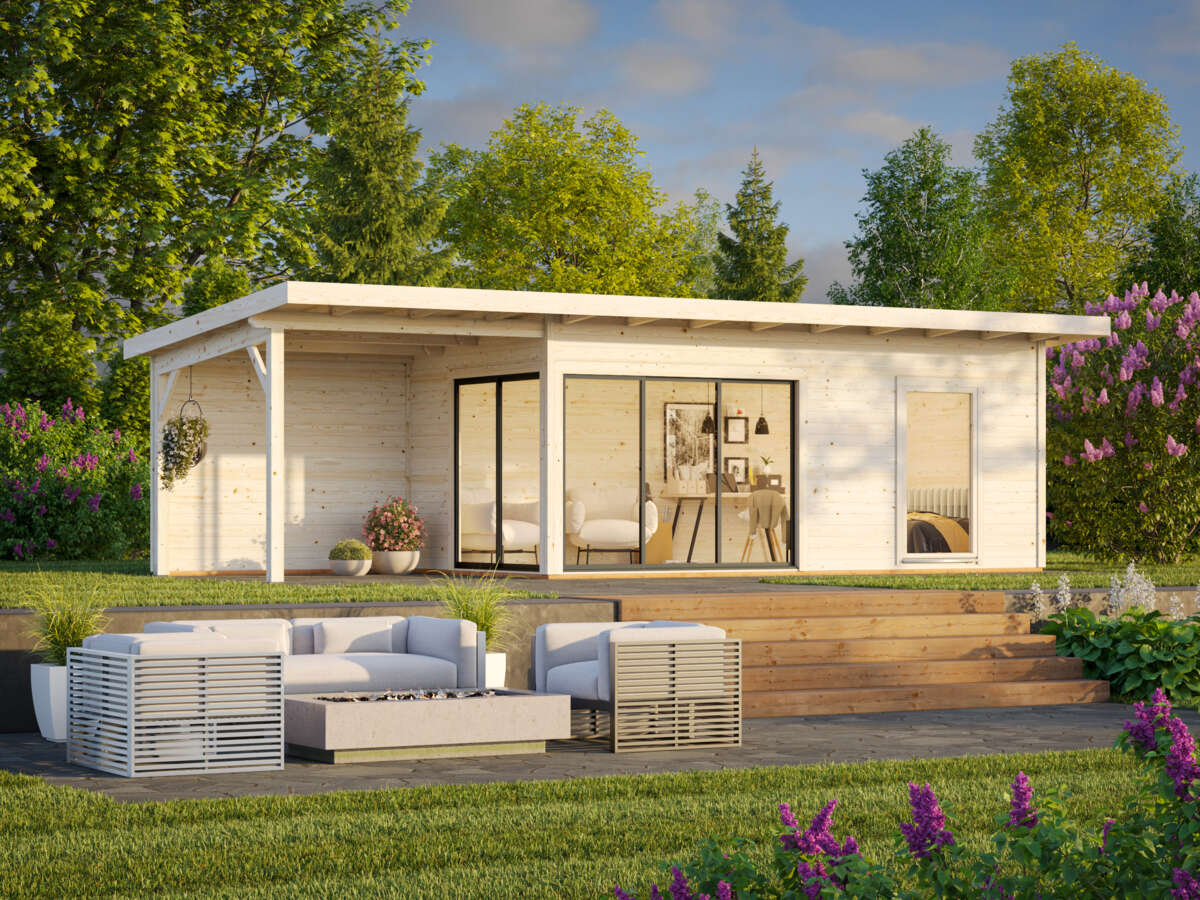Palmako Andrea Slide hagestue 17.1+7,9 m²