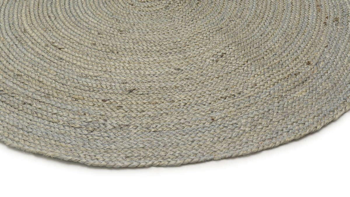 Jute rundt teppe