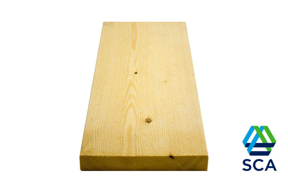 19x148 rektangulær gran kledning