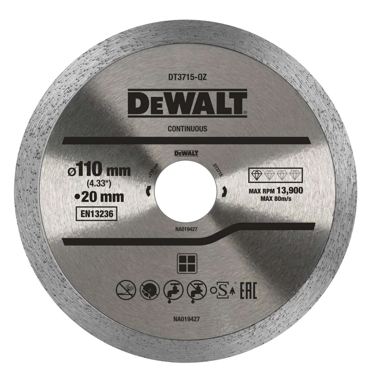 DEWALT DT40206 Kappeskive