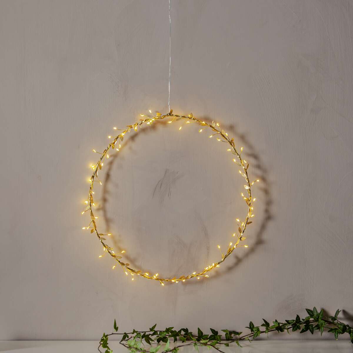 Winny LED-lys julekrans