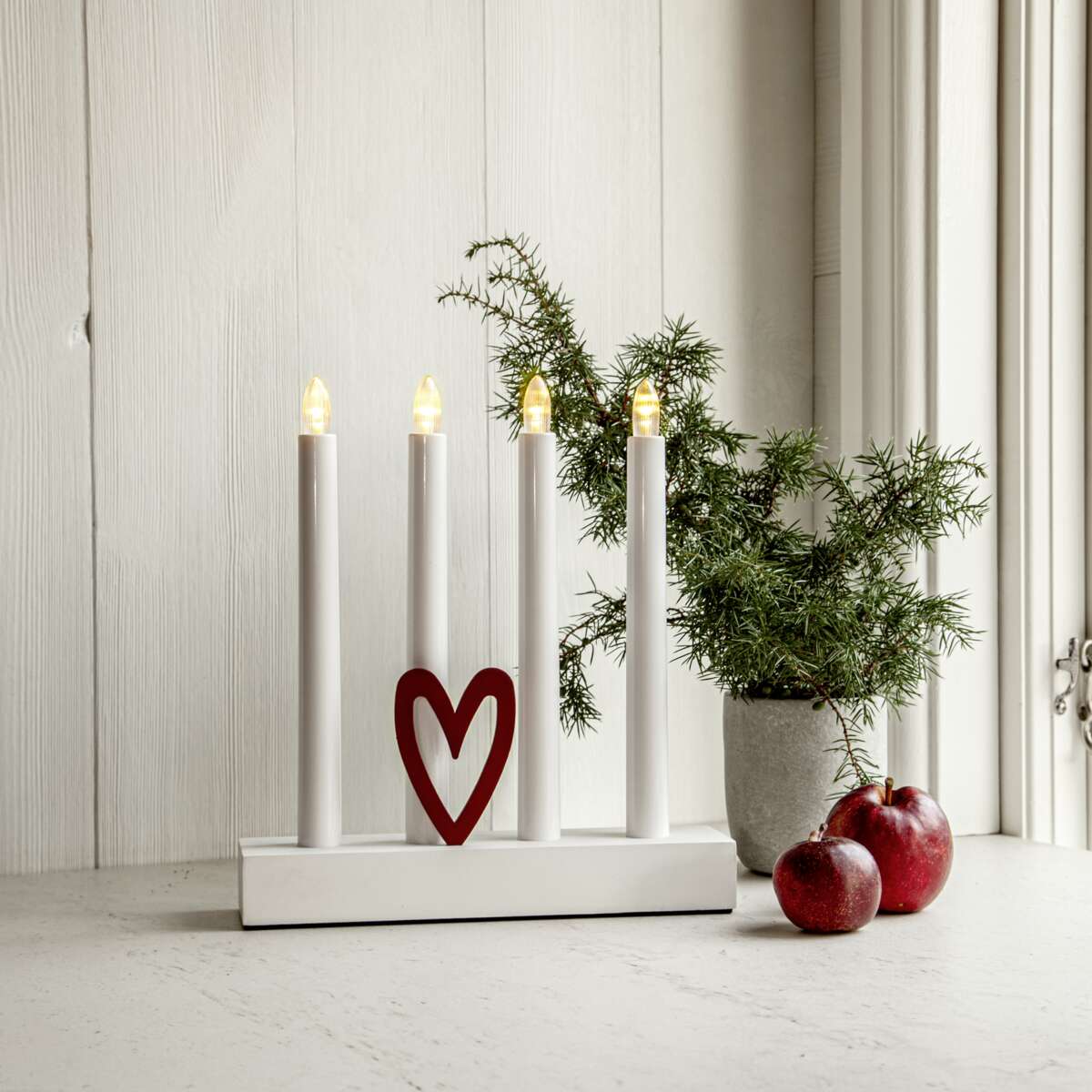 Hilma LED-lys adventsstake