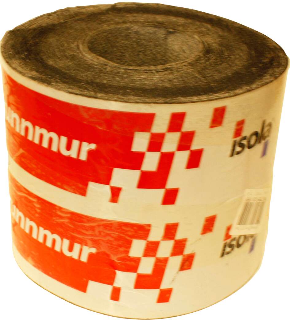 Isola Grunnmur Tykk 0,20x8m for bunnsvill, overgang grunnmur/vegg