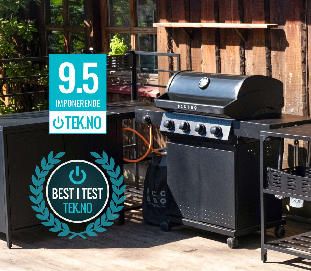 FCC Performance II 4.1S PRO gassgrill - Folkegrillen!