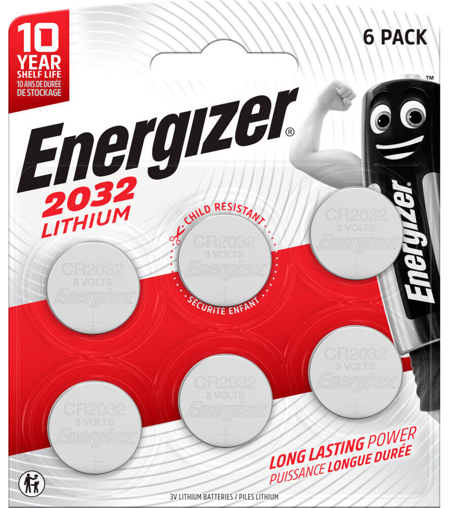 Energizer® CR2032 batterier