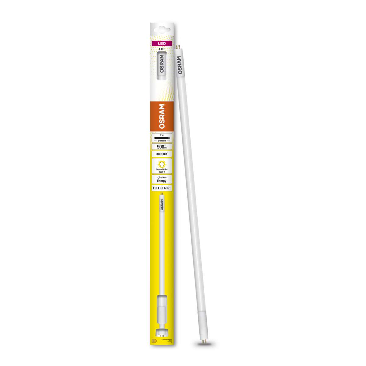 OSRAM LED lysrør T5 HE14 549MM7W830