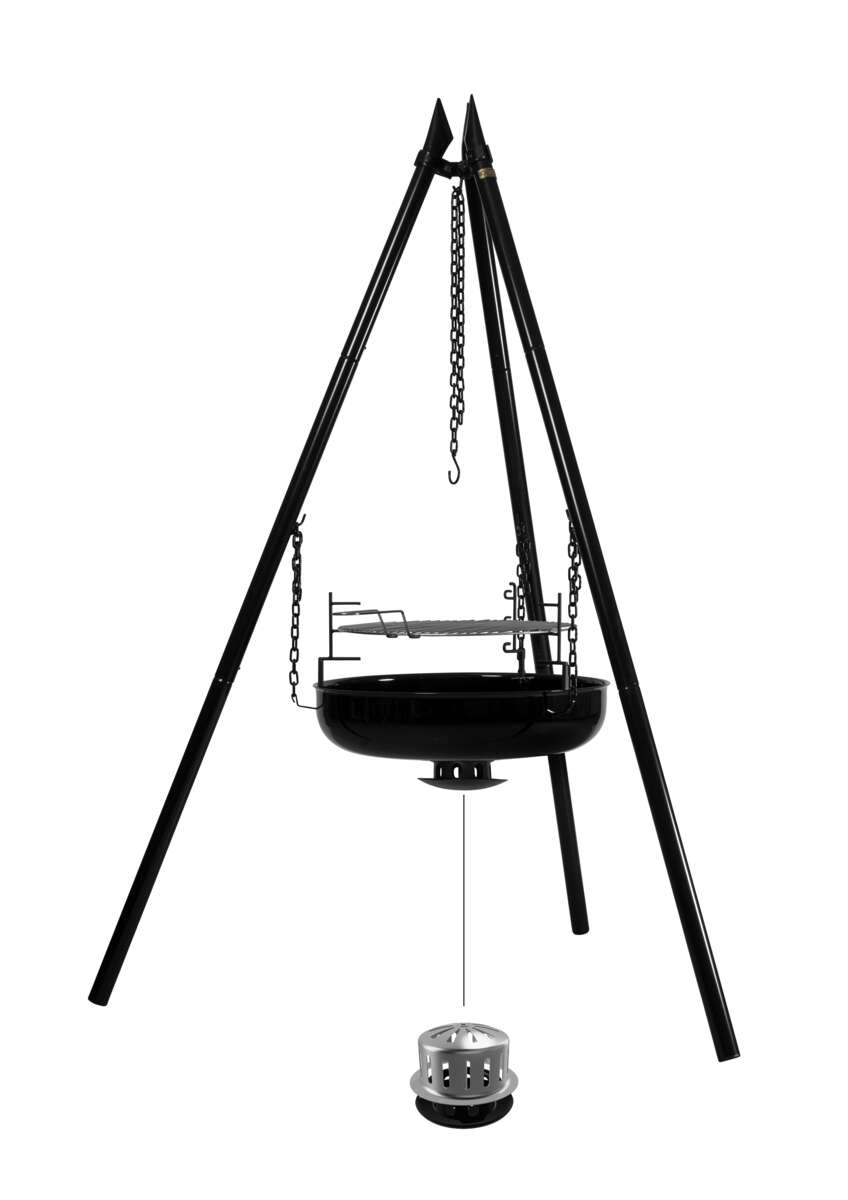 Espegard Glo 60 bålpanne med stativ og trekk