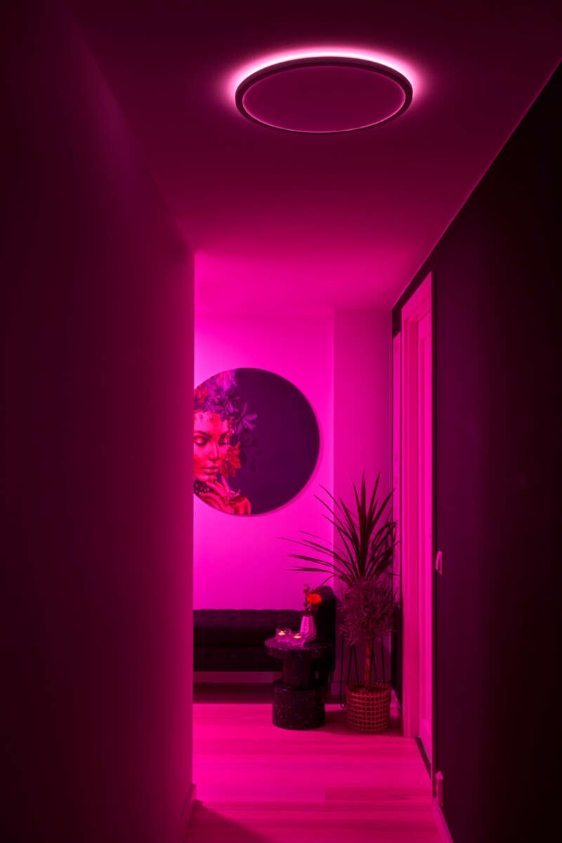 Ledvance Smart+ ORBIS Ultra Slim Backlight Black RGB + TW