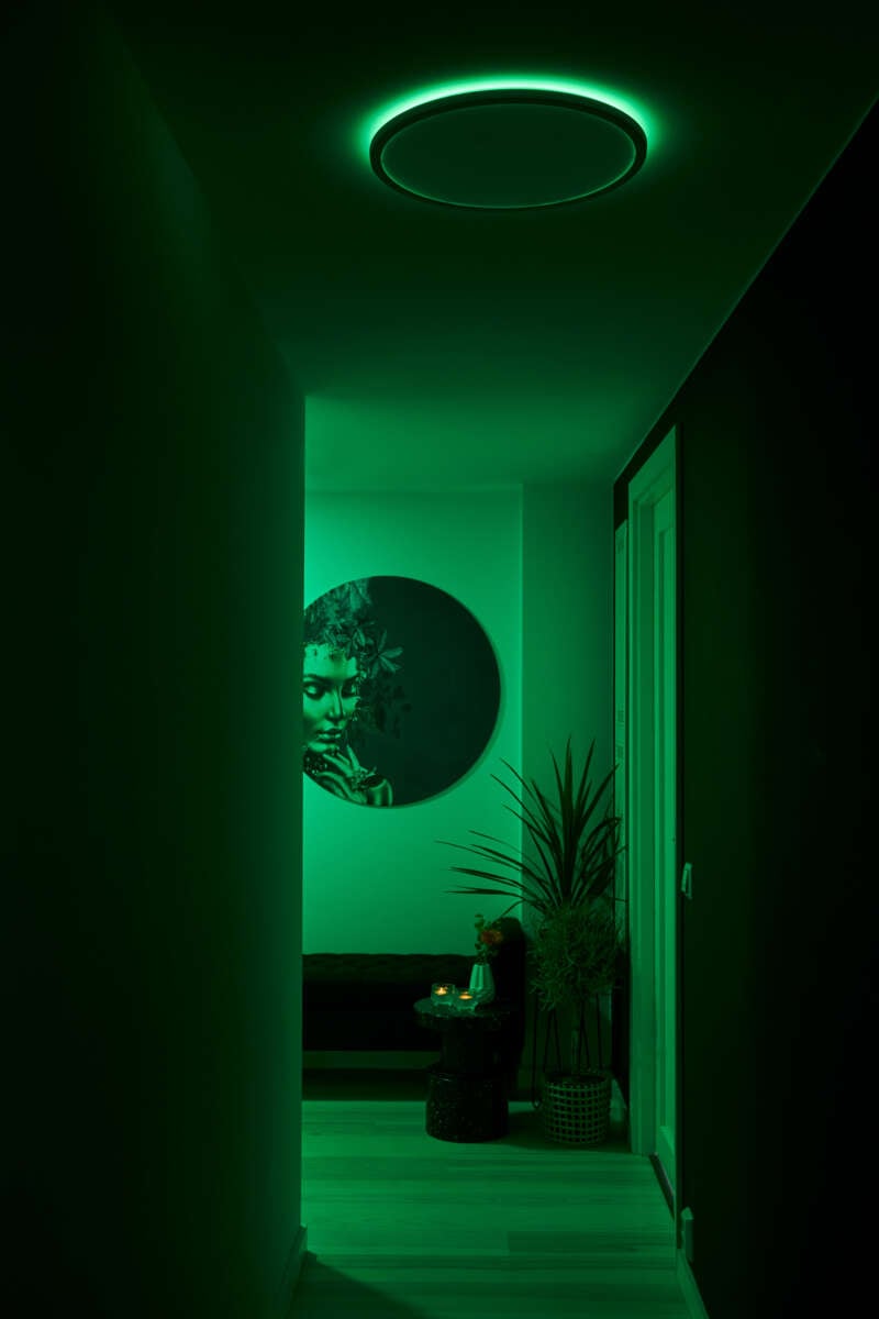 Ledvance Smart+ ORBIS Ultra Slim Backlight Black RGB + TW