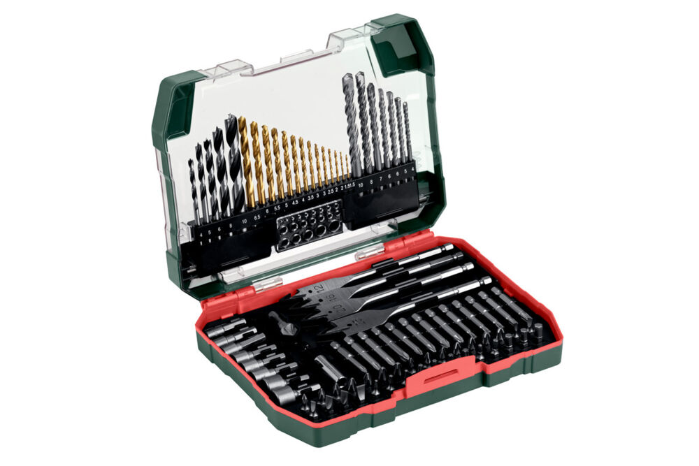Metabo 86-delers tilbehørssett