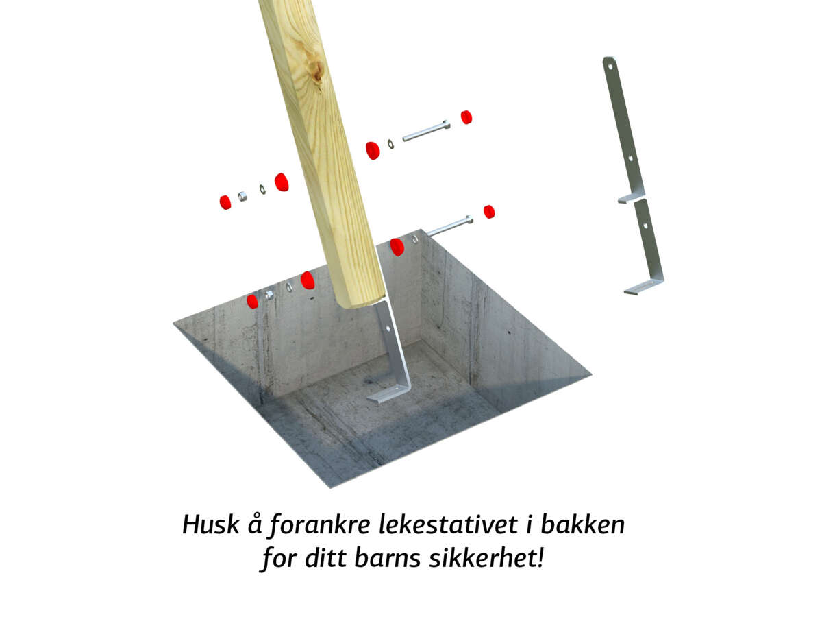 Palmako Swing lekestativ
