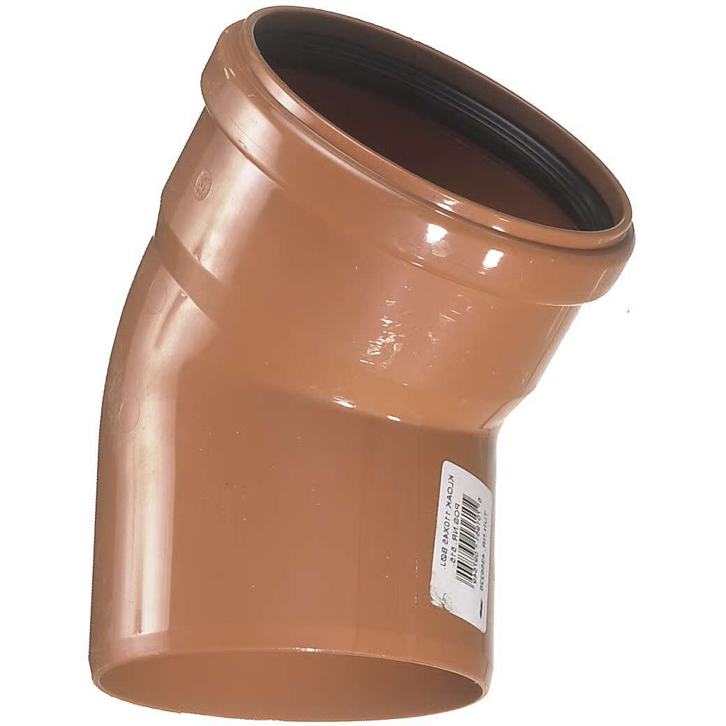 BB 110 45° avløpsrør bend