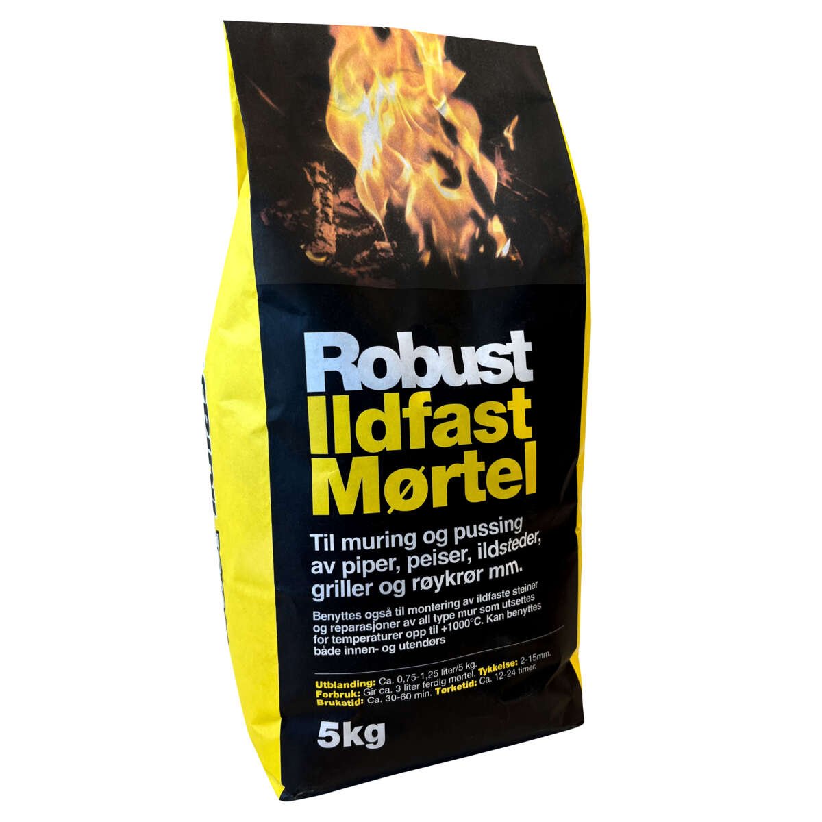 Robust Ildfast mørtel