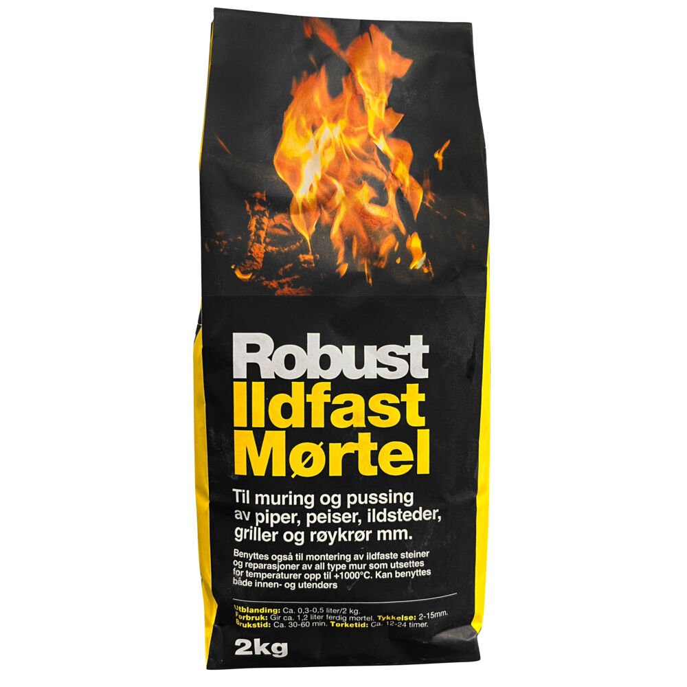 Robust Ildfast Mørtel