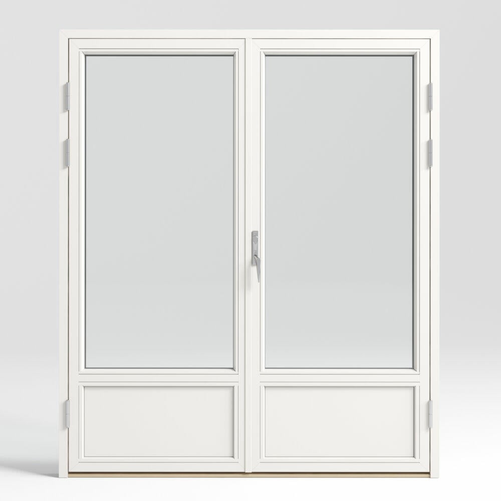 Natre Balkongdør 2-fløyet lav brystning (U1,2)