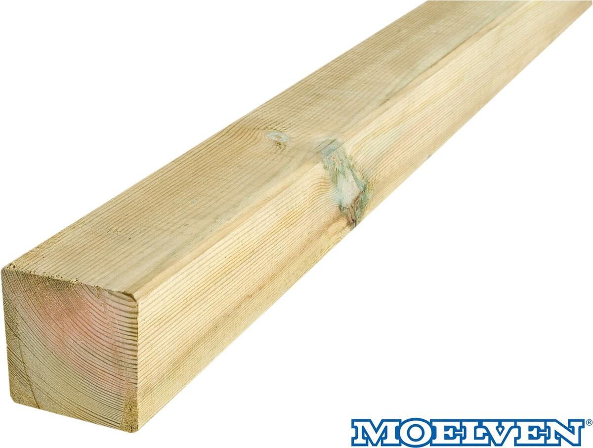 73x73 Impregnert lekt/rekke